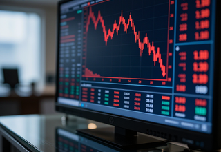 코스피(KOSPI) 지수, 241.69포인트 하락하며 6,384.24로 마감