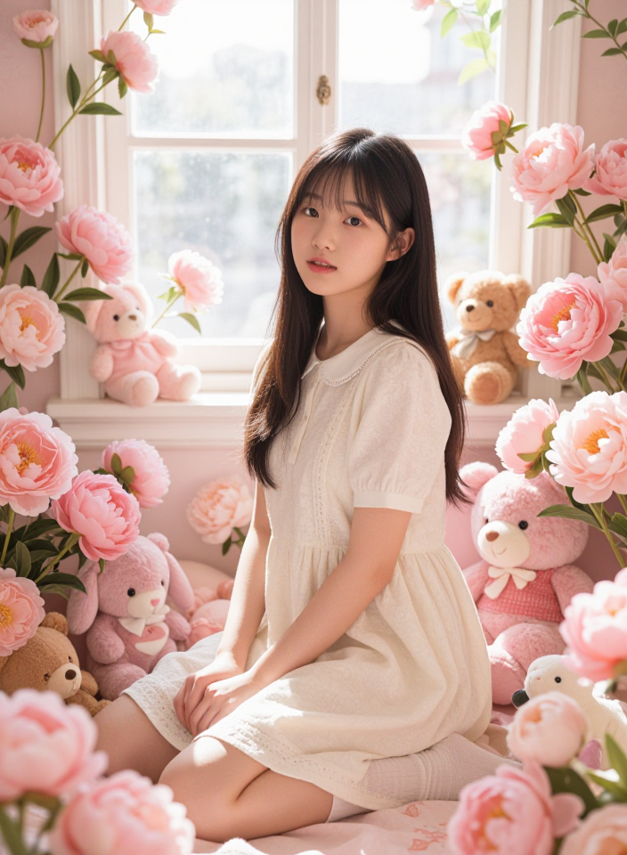핑크빛 방의 주인공