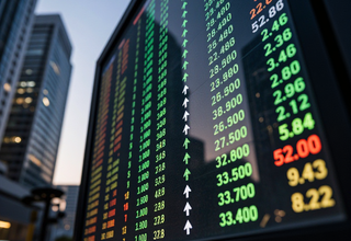 코스피(KOSPI) 지수, 99.96포인트 상승한 5,768.01로 마감