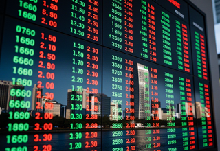 KOSPI 200 주요 종목 마감 시세 현황