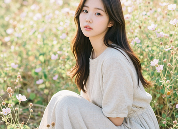 꽃밭의 오후