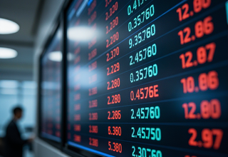 코스피(KOSPI) 종가 7,656.31 기록, 전 거래일 대비 395.02포인트 하락
