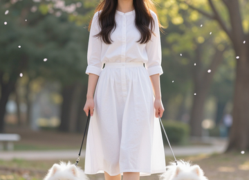 햇살 아래 산책