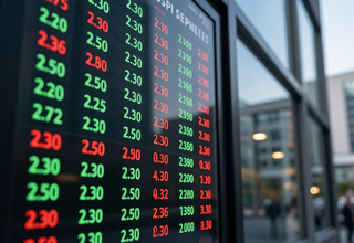 KOSPI 200 주요 종목 종가 및 등락 현황
