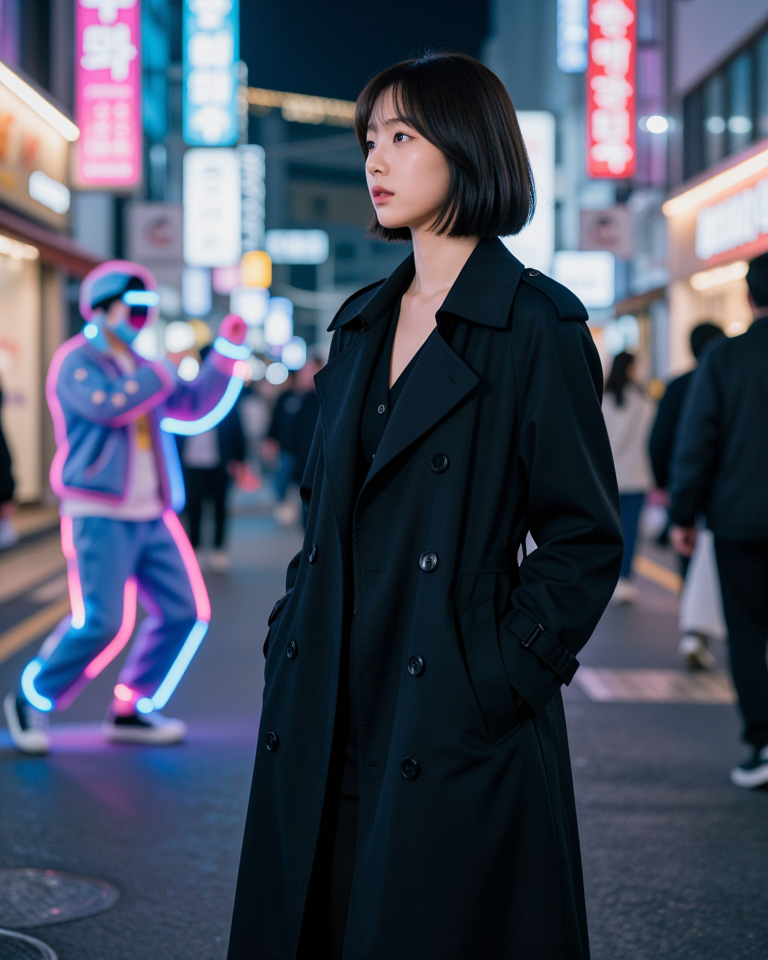 서울의 밤과 시선