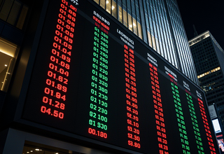 KOSPI 200 주요 종목 마감 시황: 혼조세 속 극명한 등락