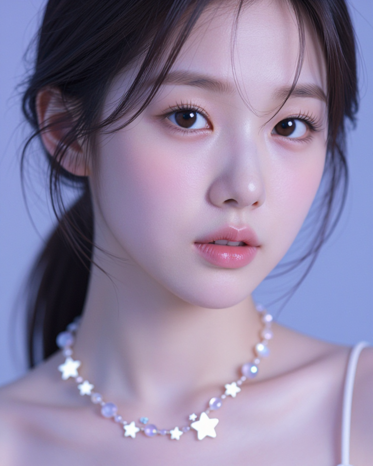 별을 목에 건 소녀
