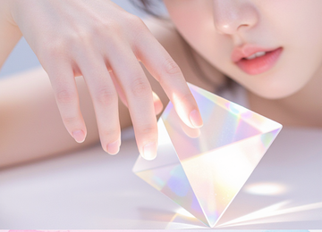 몽환적인 빛의 잔상