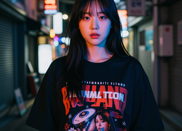 밤거리의 그래픽