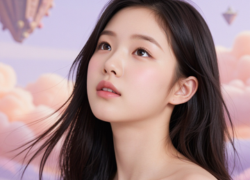 하늘을 담은 소녀