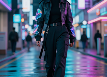 홀로그램 스트릿 패션
