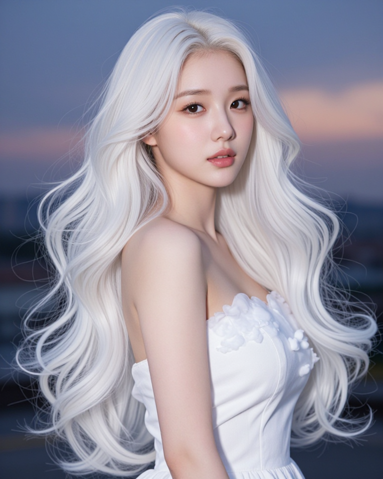 구름 머리카락의 여인