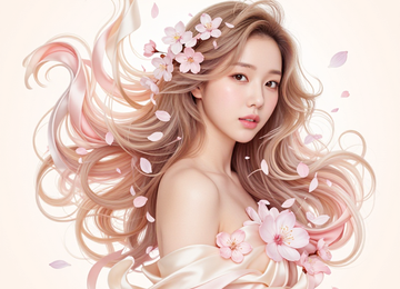 꽃잎으로 피어난 순간