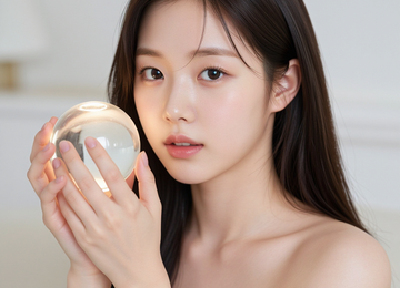 빛을 담은 소녀
