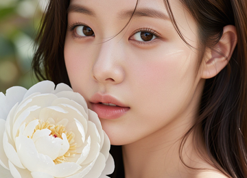 모란을 품은 미소