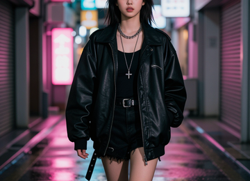성수동 골목의 밤