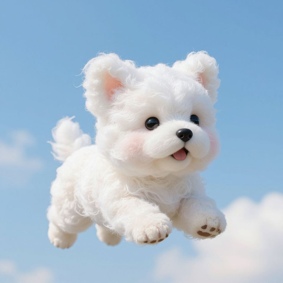 구름 강아지