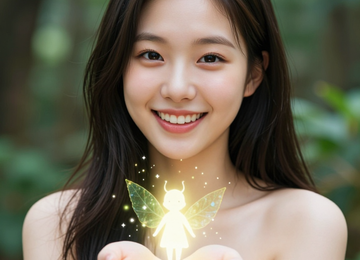 빛나는 요정 친구