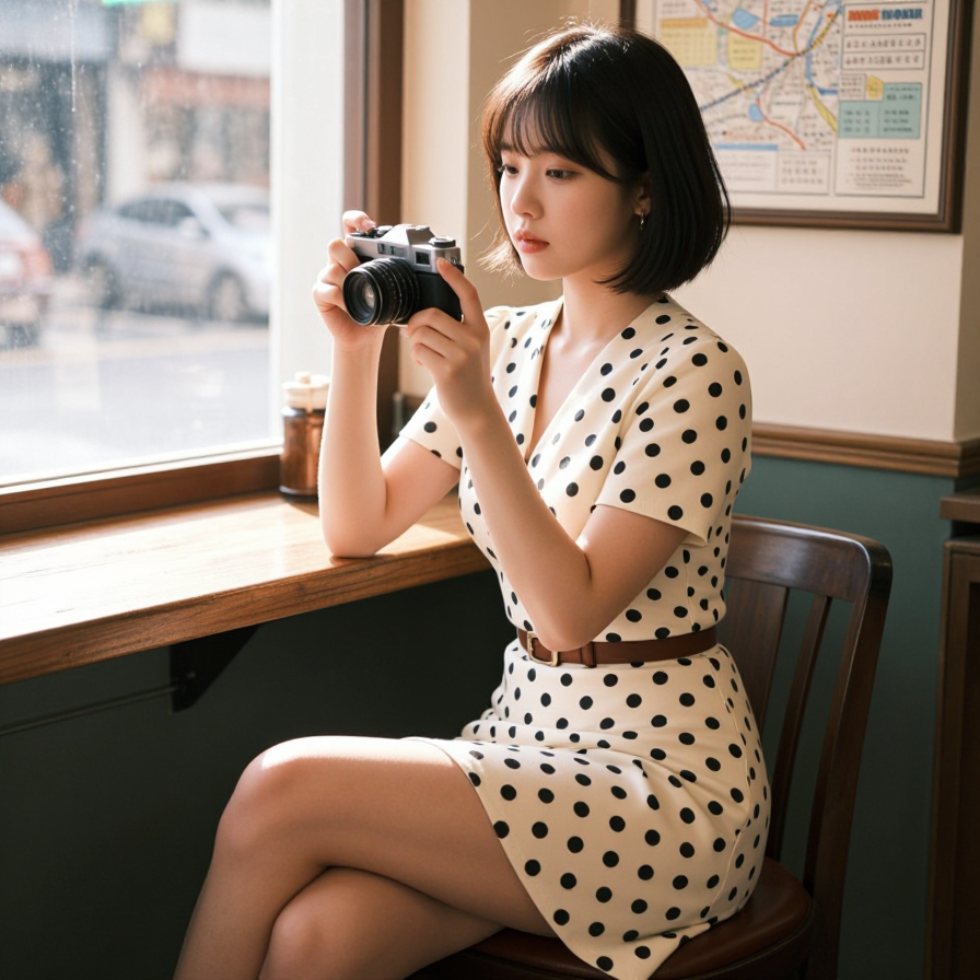 빈티지 카페 데이트