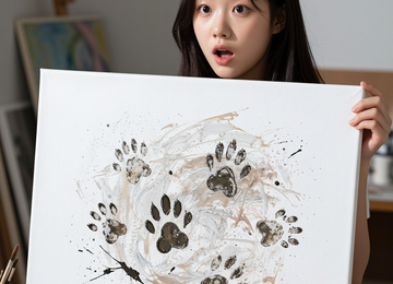 예술가 강아지