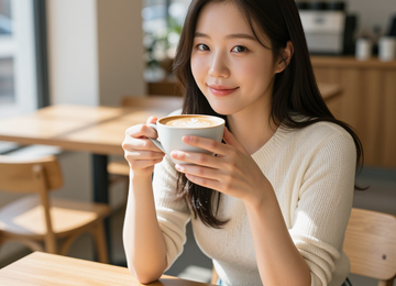 오후의 카페