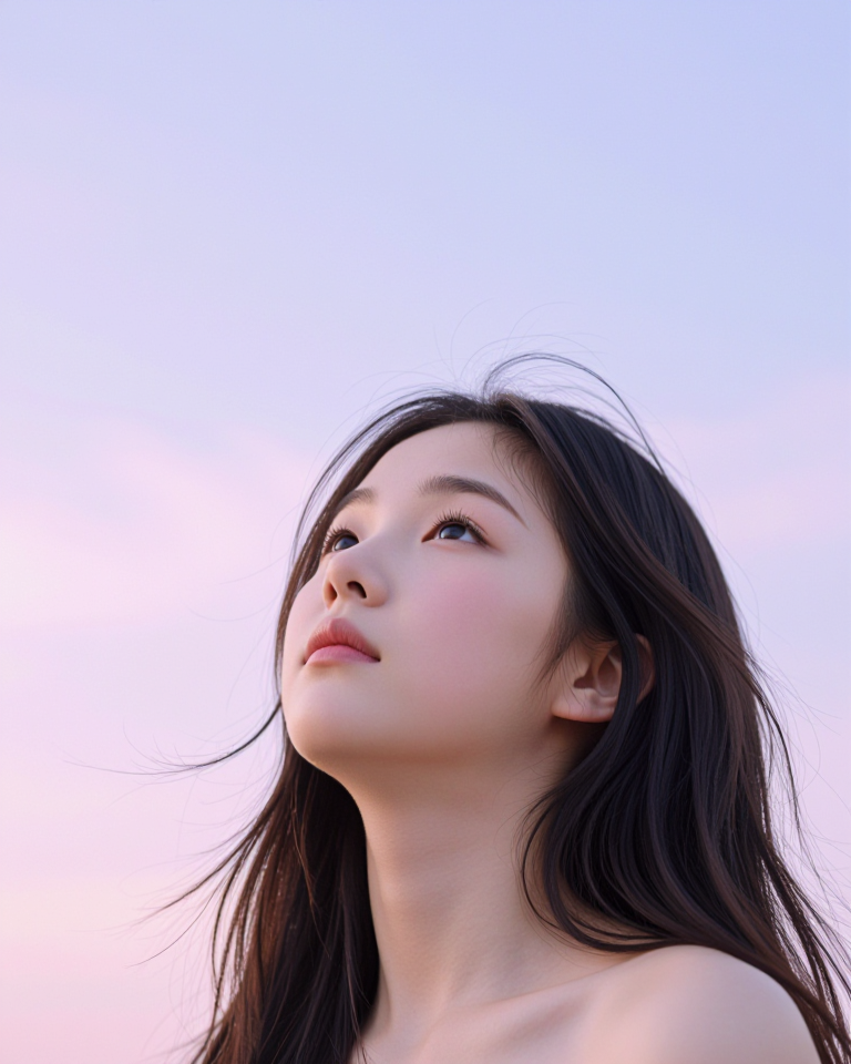 하늘을 품은 소녀