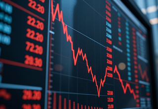 코스피(KOSPI) 6,960.50포인트로 하락 출발 (323.91포인트 하락)