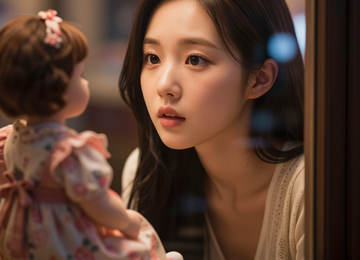 골목 끝 골동품점의 여인