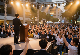 김민석 전 총리, 광주·전남 경선 승리하며 당대표 선거 우세!