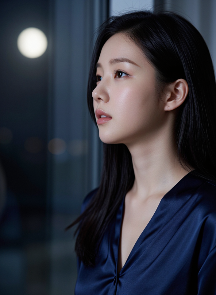사색하는 여인