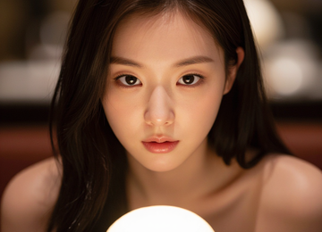 기대에 찬 눈빛
