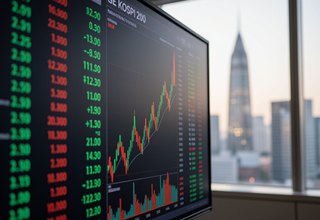 KOSPI 200 주요 종목 마감 시황 안내