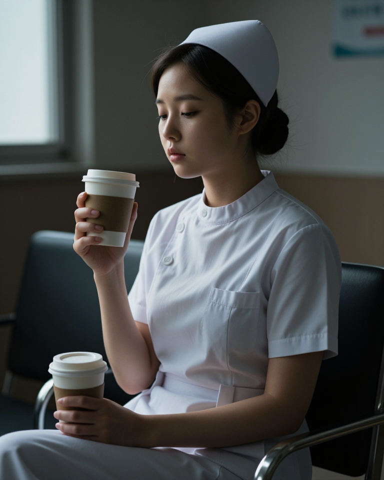 새벽을 버티는 커피 한 잔