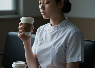 새벽을 버티는 커피 한 잔