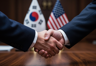 한-미 투자 프로젝트 성과 도출을 위한 조(Cho)와 루비오(Rubio)의 협력 합의
