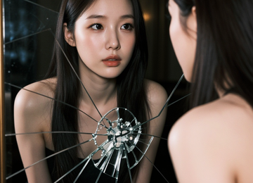 거울 너머의 시선