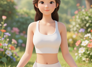 평온한 스트레칭