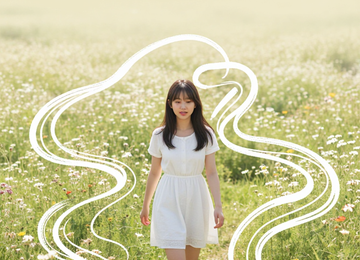 흐르는 글씨체