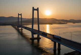 북한-중국, 12년 만에 새로운 국경 다리 공식 개통!
