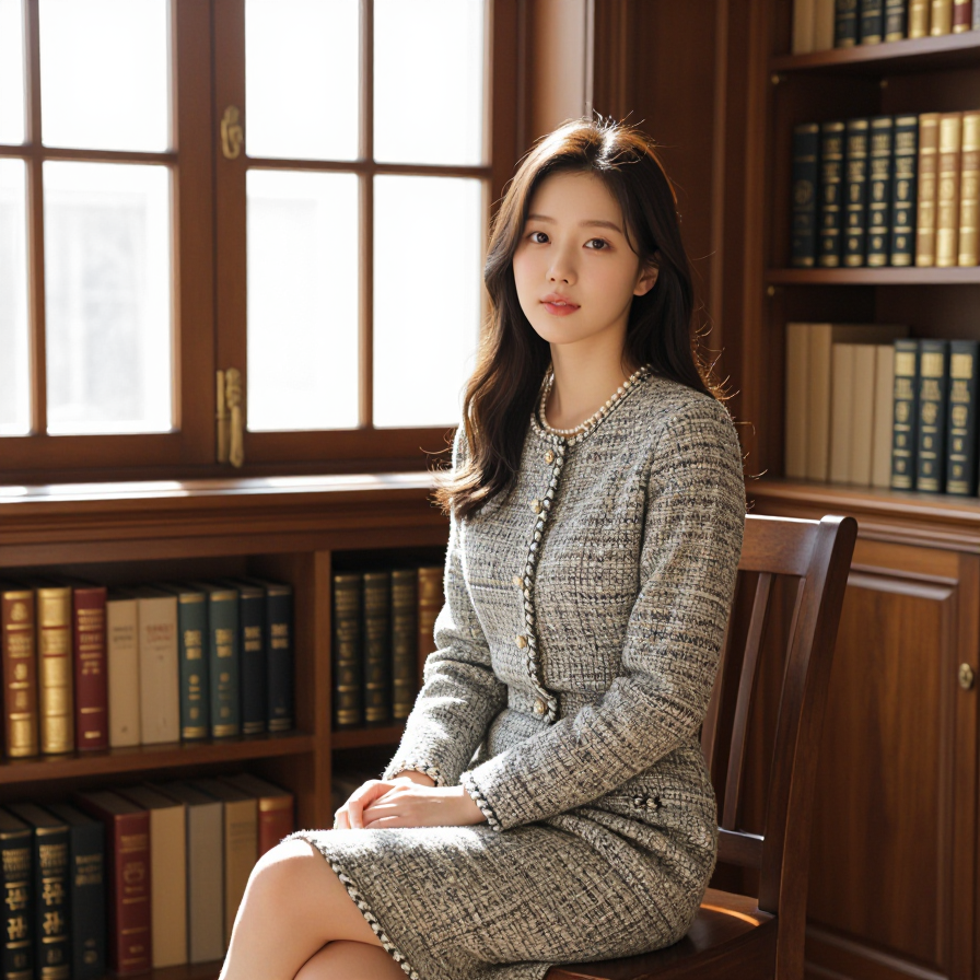 우아한 오후의 정원