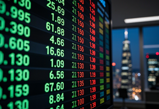 KOSPI 200 주요 종목 종가 및 등락 현황