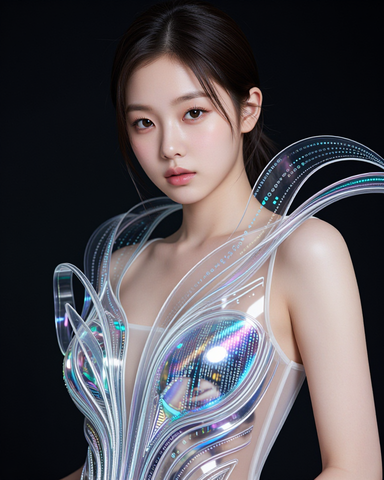디지털 패턴의 모델
