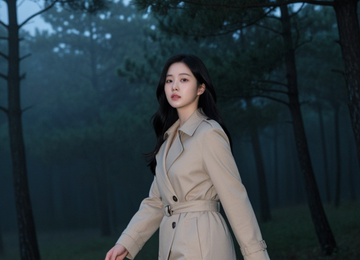 안개 속의 산책로