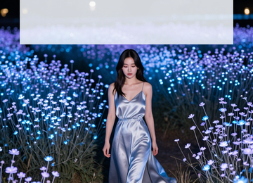 빛나는 꽃의 밤