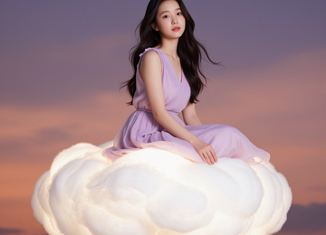 구름 위의 휴식