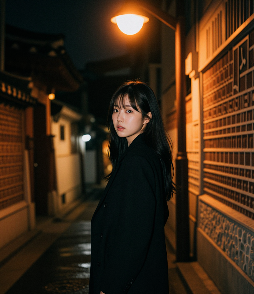 서울의 밤거리