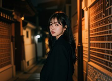 서울의 밤거리