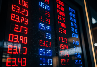 KOSPI 200 주요 종목 종가 현황: 극명하게 갈린 상승과 하락의 기록