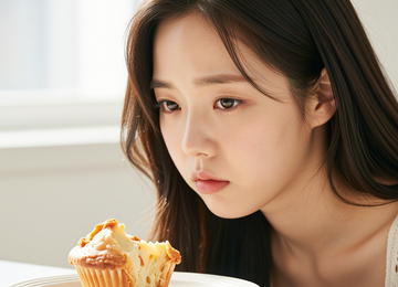 머핀과 함께하는 허탈한 오후