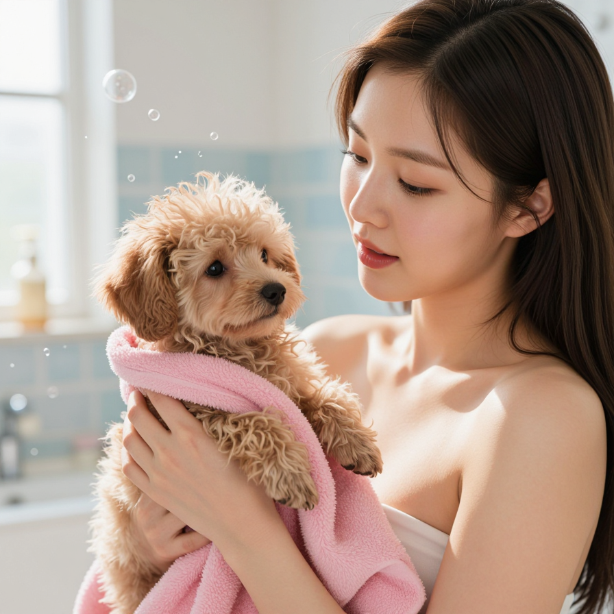 목욕 전의 폭풍